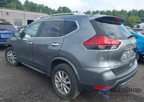 2017 Nissan Rogue Sv из США, поврежденный, VIN JN8AT2MVXHW282240